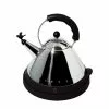 Alessi Electric Kettle 1,5 L 220-240V, Black -Potten & pannen Winkel alessi electric kettle 15 l 3