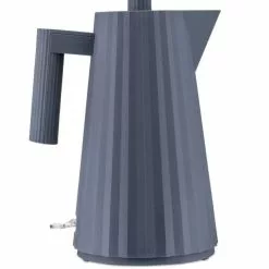Alessi Electric Kettle Plissé 1,7 L, Grey