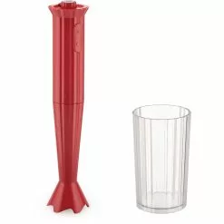 Alessi Plissé Handmixer, Rood