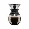 Bodum POUR OVER Coffee Maker 1 L, Black -Potten & pannen Winkel bodum pour over coffee maker 1 l black 0
