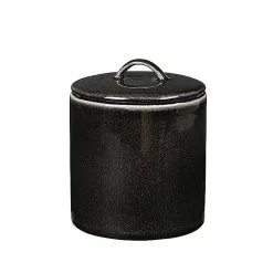 Broste Copenhagen Nordic Coal Jar With Lid, 1 L