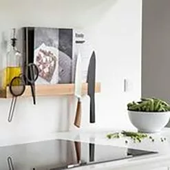 By Wirth Magnet Shelf 60, Nature -Potten & pannen Winkel by wirth magnet shelf knife strip 60 8