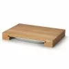 Continenta Snijplank Met Blik, 48x32,5x6 Cm -Potten & pannen Winkel continenta cutting board oak w pullout box small 39x27x6cm 0