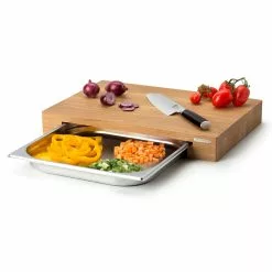 Continenta Snijplank Met Blik, 39x27x6 Cm -Potten & pannen Winkel continenta snijplank met blik 2