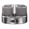 Cuisinart Duo Ice Cream Machine 2x1 L, Steel Grey