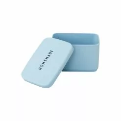 Design Letters Snack Box, Light Blue