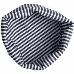 DIYTI Narrow Stripe Broodmand 19x20 Cm, Marineblauw