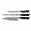 Dorre Akira Set Of 3 Knives, Black -Potten & pannen Winkel dorre akira set of 3 knives black 0