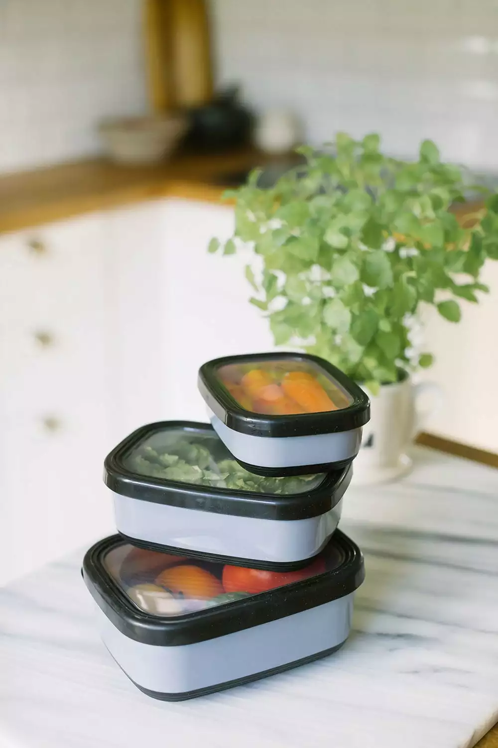 Dorre Fafa Storage Box For Food 3pcs Black 7 Dorre Fafa Storage Box For Food 3pcs Black - Afbeelding 5