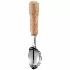 Dorre Gladis Glass Scoop Oak Zinc Alloy Length 20 Cm
