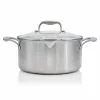 EGO Saucepan With Glass Lid 5 L, Stainless Steel -Potten & pannen Winkel ego kastrull med glaslock stainless steel 5