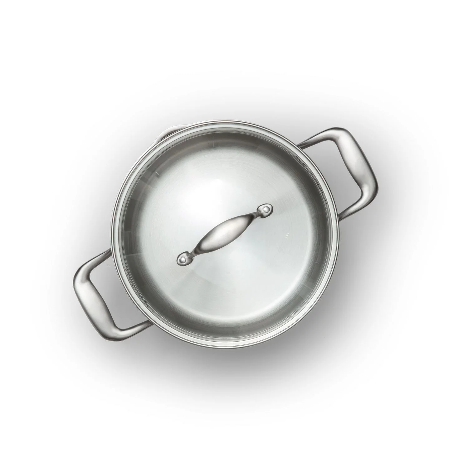 EGO Saucepan With Glass Lid 3,5 L, Stainless Steel 4 EGO Saucepan With Glass Lid 3,5 L, Stainless Steel - Afbeelding 2