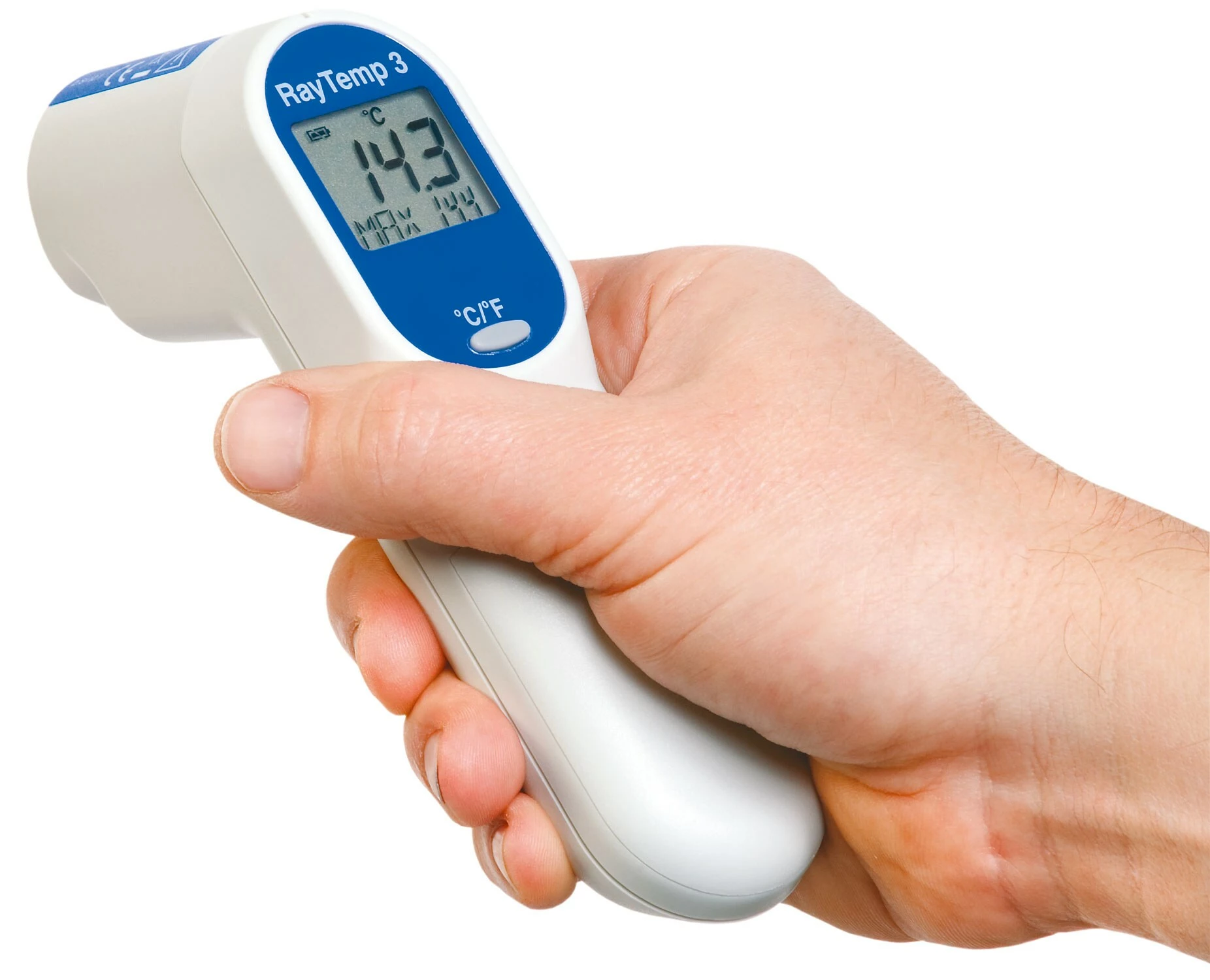 ETI Raytemp 3 Thermometer Met Laser 4 ETI Raytemp 3 Thermometer Met Laser - Afbeelding 2