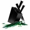 Eva Solo Knife Block Angled, Black -Potten & pannen Winkel eva solo knife block angled black 0