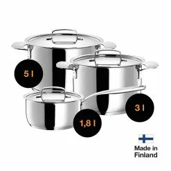 Fiskars All Steel Stoofpot, 3 L 10 Fiskars All Steel Stoofpot, 3 L -Potten & pannen Winkel fiskars all steel pot 2