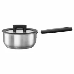 Fiskars Hard Face Steel Saucepan, 1,8 L/18 Cm