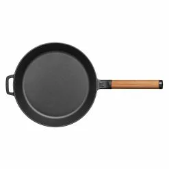 Fiskars Norden Grill Pan Ø28cm, Black Cast Iron -Potten & pannen Winkel fiskars norden frying pan cast iron 20
