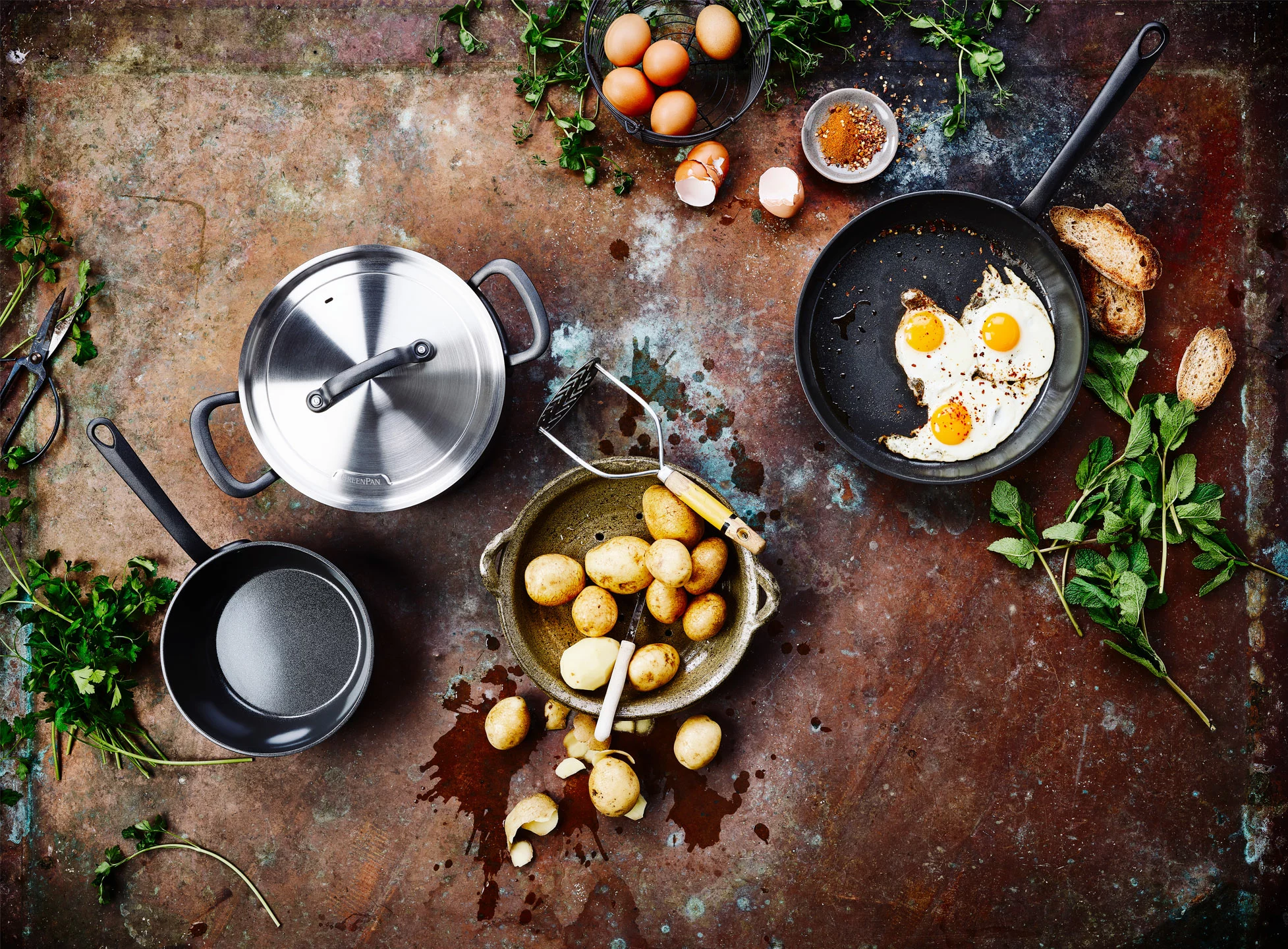 Greenpan Craft Koekenpan 20 Cm 7 Greenpan Craft Koekenpan 20 Cm - Afbeelding 5