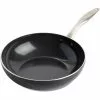 Greenpan Royal Wokpan 28 Cm Zwart -Potten & pannen Winkel greenpan royal black wok 28 cm 0