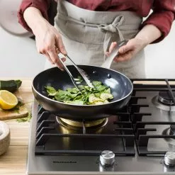 Greenpan Royal Wokpan 28 Cm Zwart -Potten & pannen Winkel greenpan royal wokpan 28 cm zwart 1