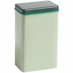 Hay Tin By Sowden Storage Jar, Mint/Green