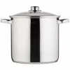 Heirol Steelpan Met Glazen Deksel 24 Cm 10 L -Potten & pannen Winkel heirol kittel 10 liters 0