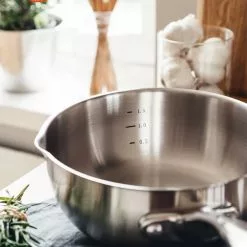 Heirol Steely Classic Steelpan / Sauteerpan 20 Cm -Potten & pannen Winkel heirol steely classic steelpan sauteerpan 20 cm 1