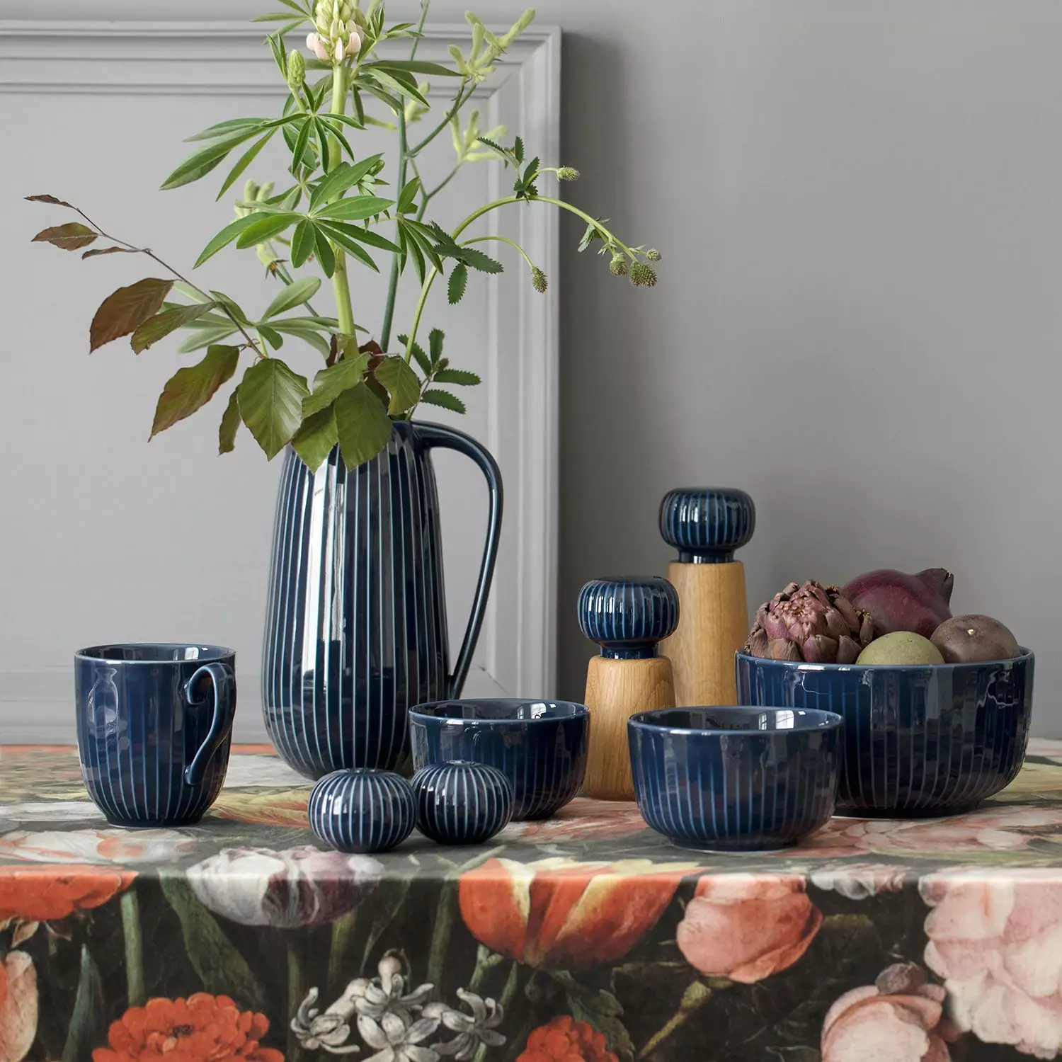 Kähler Hammershøi Salt & Pepper Shaker, White 8 Kähler Hammershøi Salt & Pepper Shaker, White - Afbeelding 6