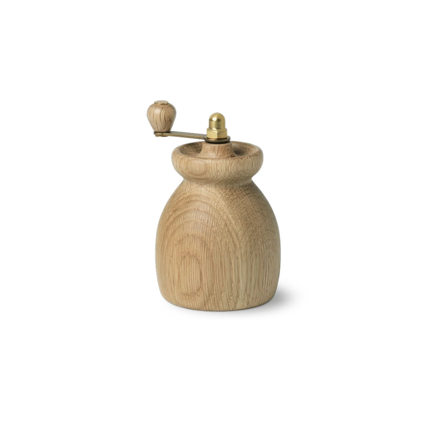 Kay Bojesen Menageri Pepper Mill, Oak/Brass 3 Kay Bojesen Menageri Pepper Mill, Oak/Brass