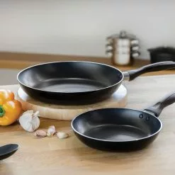 Kitchen Craft Koekenpan 2 Stuks, 20 Cm & 28 Cm -Potten & pannen Winkel kitchen craft frying pan 2 pieces 20 cm 28 cm 0