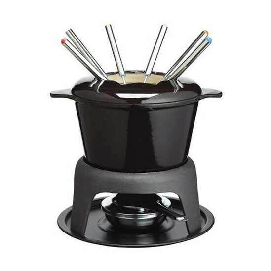 Kitchen Craft Master Class, Deluxe Fondue Set, Black 3 Kitchen Craft Master Class, Deluxe Fondue Set, Black
