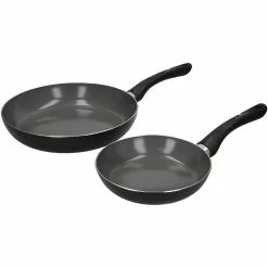 Kitchen Craft Master Class Koekenpan 2 Stuks, 20 Cm & 28 Cm