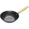 Kitchen Craft World Of Flavours Wokpan 25 Cm -Potten & pannen Winkel kitchen craft worldofflavours wood hand steel nonstick wok 25cm 0