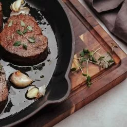 Mareld Gietijzeren Frituurpan, Creme -Potten & pannen Winkel mareld gietijzeren frituurpan 3