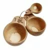 Muubs Emma Measuring Spoon Set, Teak -Potten & pannen Winkel muubs emma measuring spoon set teak 0