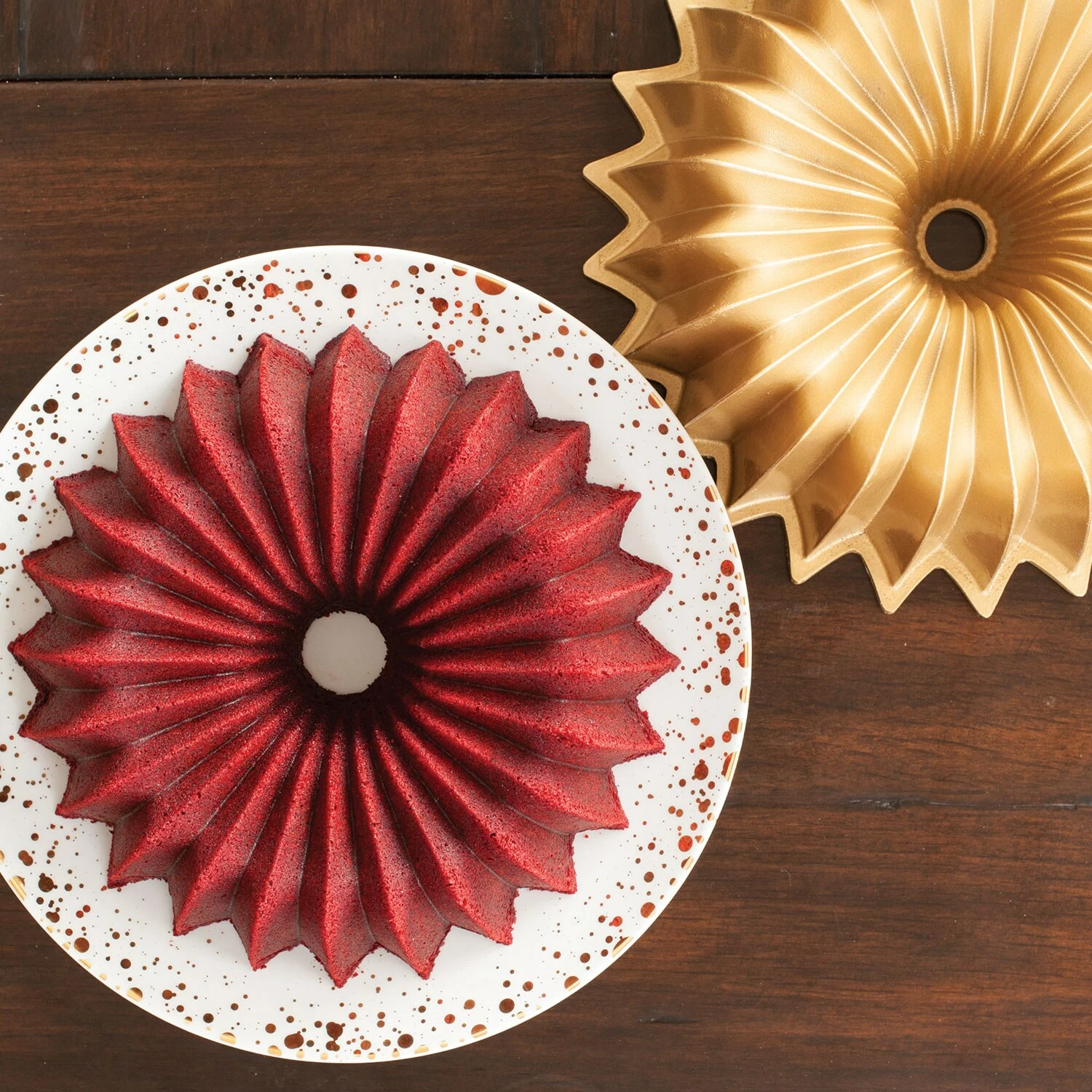 Nordic Ware Brilliance Bundt Pan 4 Nordic Ware Brilliance Bundt Pan - Afbeelding 2