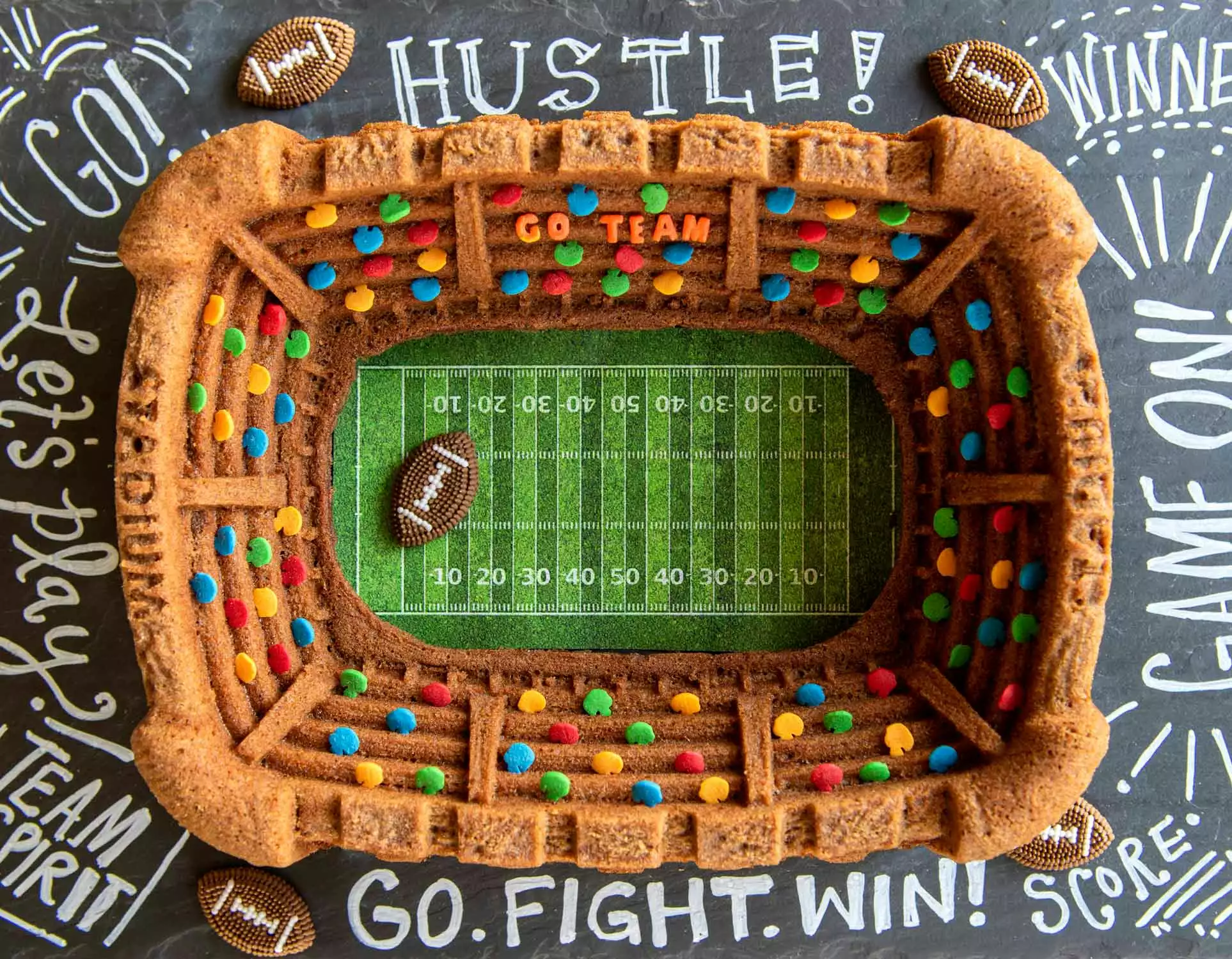 Nordic Ware Stadium Bakvorm 5 Nordic Ware Stadium Bakvorm - Afbeelding 3