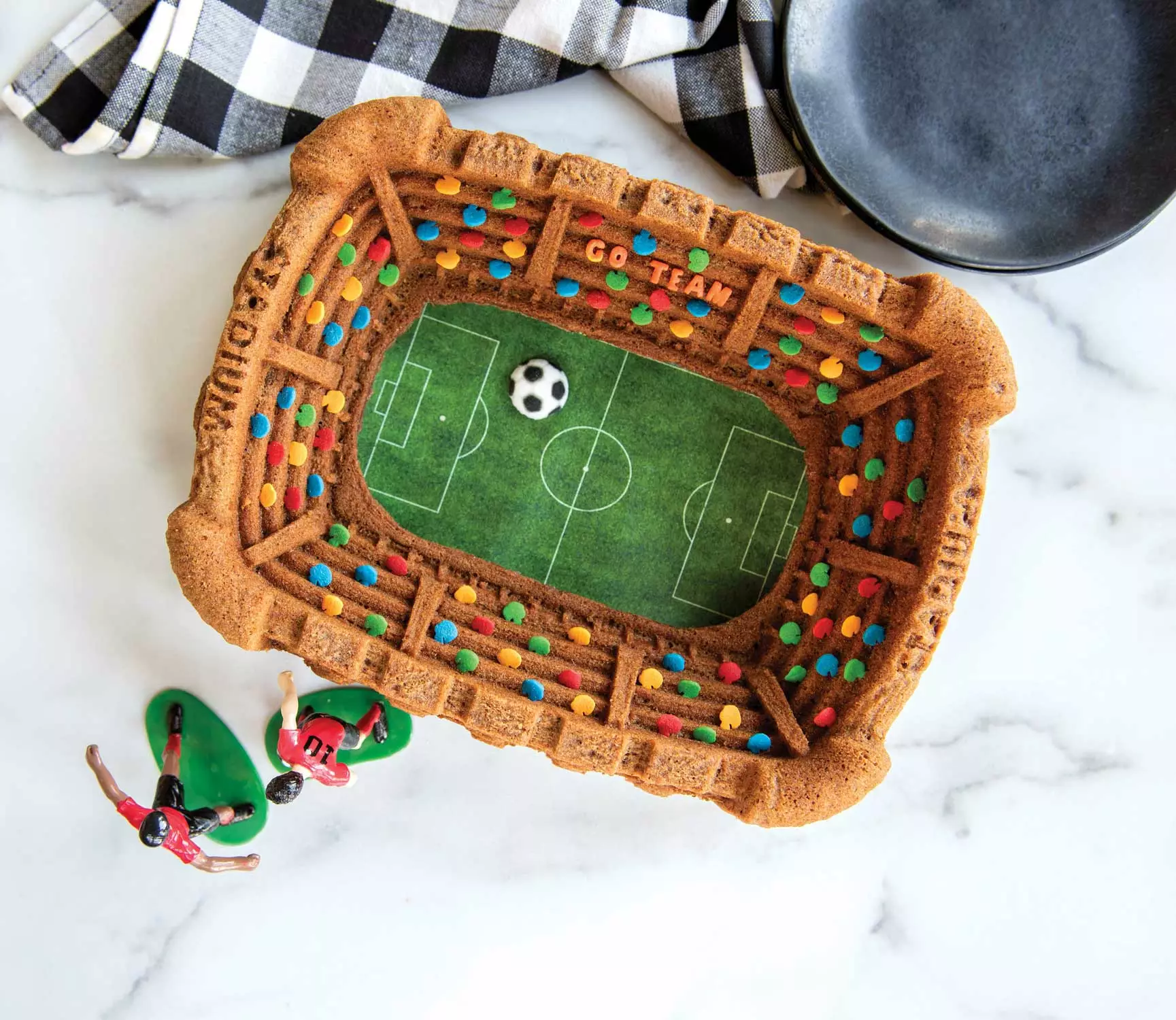 Nordic Ware Stadium Bakvorm 6 Nordic Ware Stadium Bakvorm - Afbeelding 4