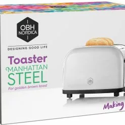 OBH Nordica Toaster Manhattan 2, 220-240V 10 OBH Nordica Toaster Manhattan 2, 220-240V -Potten & pannen Winkel obh nordica toaster manhattan 2 220 240v 8