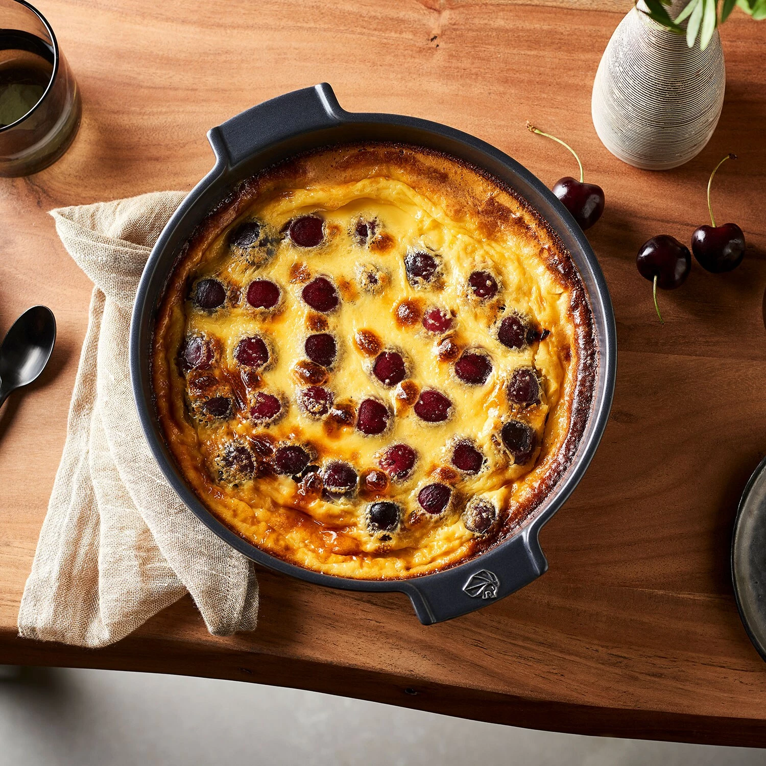 Peugeot Appolia Ovenschaal 30 Cm, Leisteen 4 Peugeot Appolia Ovenschaal 30 Cm, Leisteen - Afbeelding 2