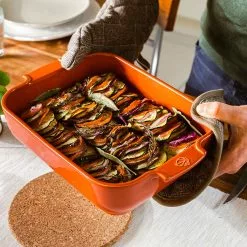 Peugeot Appolia Ovenschaal Terracotta, 25,7x40 Cm -Potten & pannen Winkel peugeot appolia ovenschaal terracotta 17