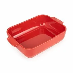 Peugeot Appolia Rectangular Ovenware 40 Cm, Red