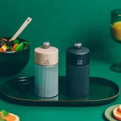 Peugeot Line Zoutmolen 12 Cm, Donker Hout / Donker Grijze Melange -Potten & pannen Winkel peugeot line zoutmolen 12 cm 16