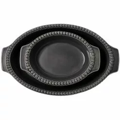 PotteryJo DARIA Ovenschaal 35 Cm, Ink Black 7 PotteryJo DARIA Ovenschaal 35 Cm, Ink Black -Potten & pannen Winkel potteryjo daria ovenschaal 35 cm 22