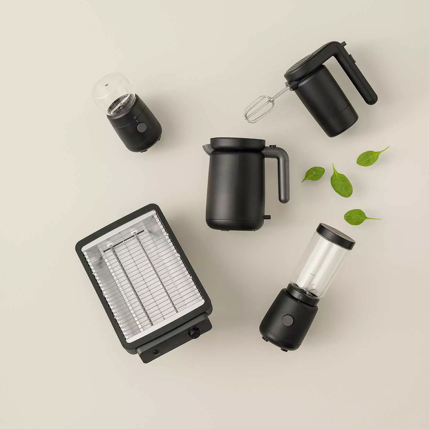 RIG TIG Foodie Electric Coffee Grinder, Black 5 RIG TIG Foodie Electric Coffee Grinder, Black - Afbeelding 3