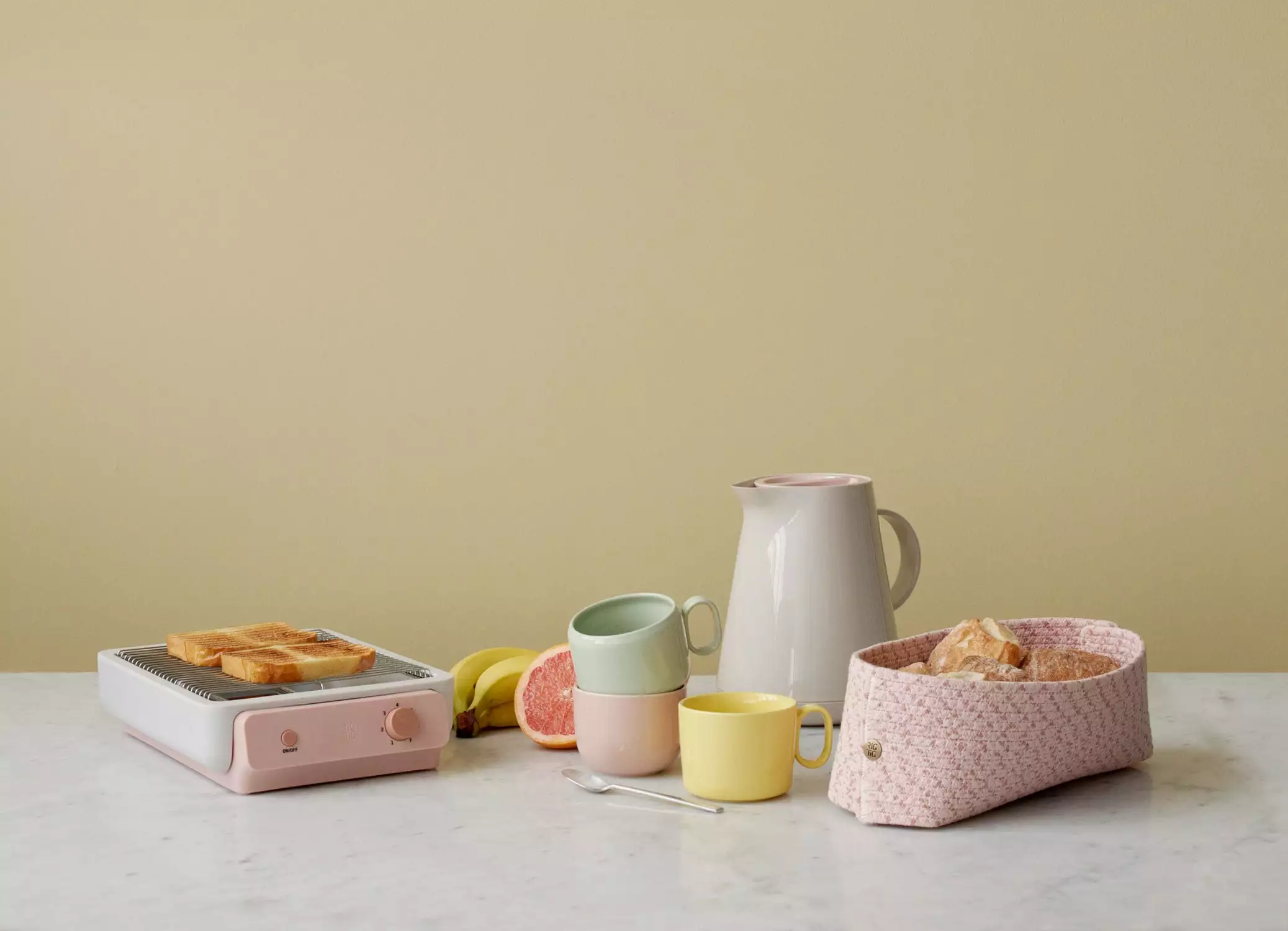 RIG TIG Knit-It Broodmand, Roze 4 RIG TIG Knit-It Broodmand, Roze - Afbeelding 2