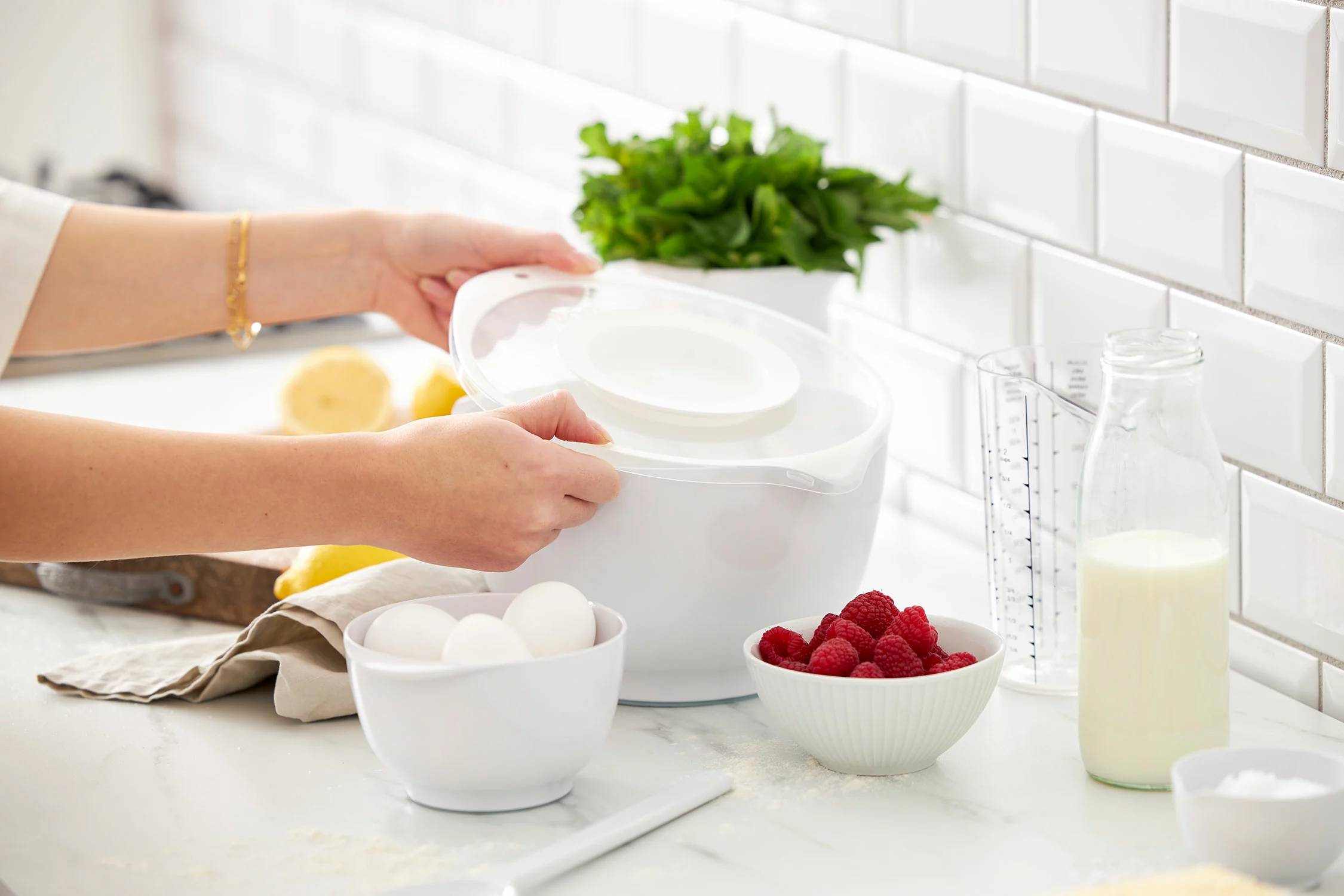 Rosti Margrethe Kom Met Mengdeksel 3 L 6 Rosti Margrethe Kom Met Mengdeksel 3 L - Afbeelding 4