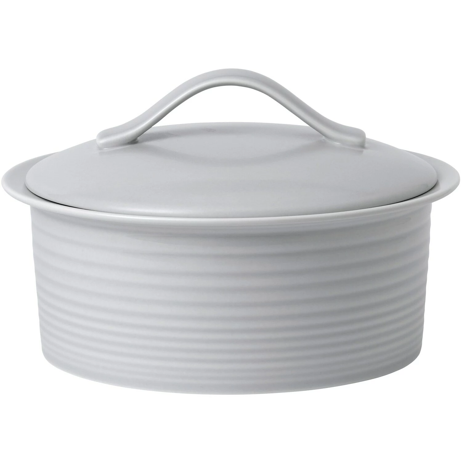Royal Doulton Maze Braadpan Rond, Lichtgrijs 3 Royal Doulton Maze Braadpan Rond, Lichtgrijs