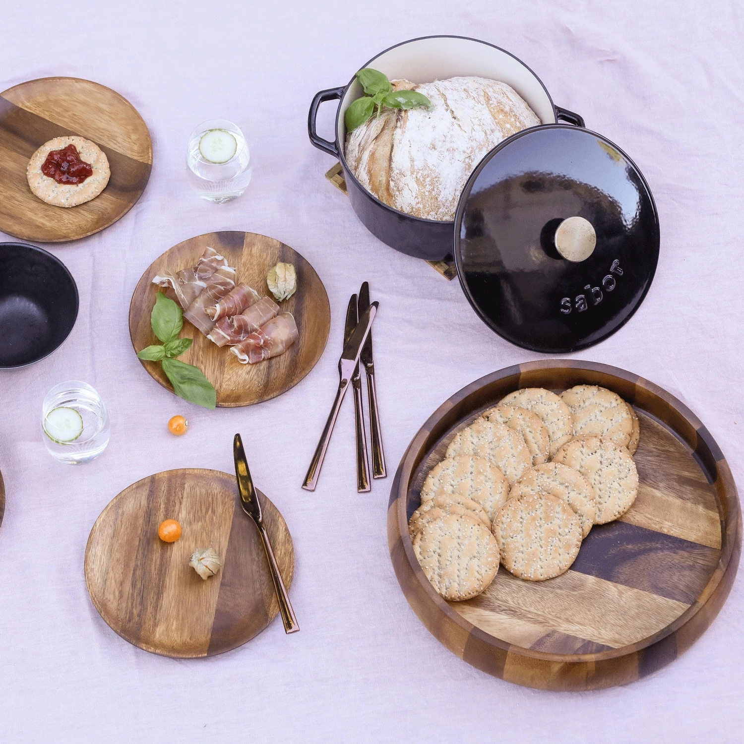 Sabor Gietijzeren Pot 4,4 L, Zwart 4 Sabor Gietijzeren Pot 4,4 L, Zwart - Afbeelding 2