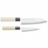 Satake Houcho Knife Set Santuko 17 Cm & Paring Knife 12 Cm -Potten & pannen Winkel satake houcho knife set 3pcs 11